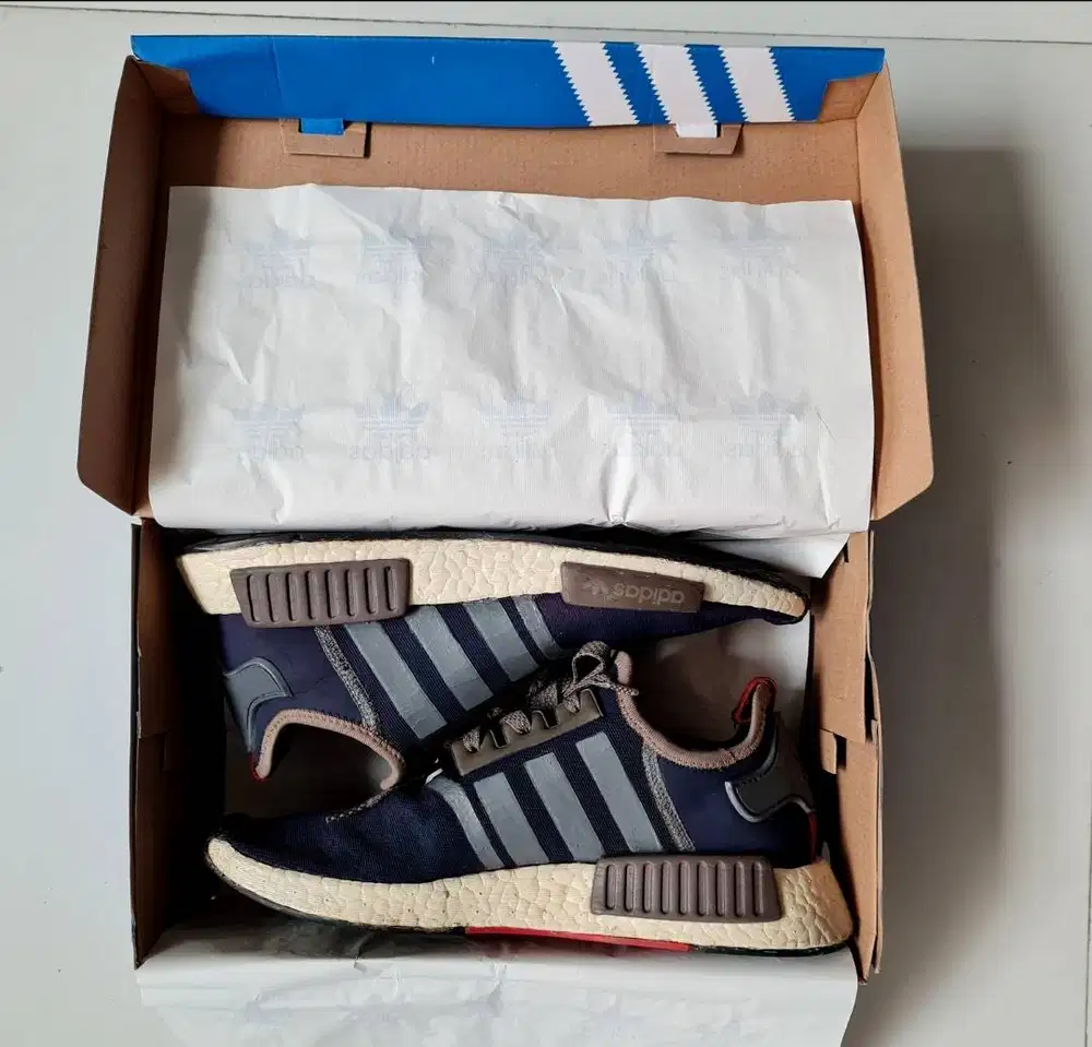 ADIDAS NMD Blue Brown ORIGINAL 42 2/3