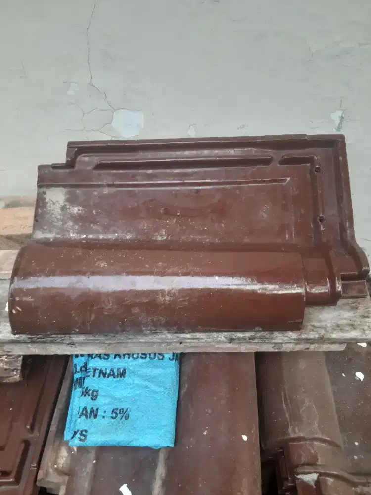 Di OBRAL MURAH GENTENG KERAMIK ikad double block  BROWN