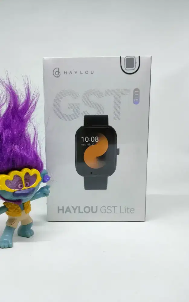 Haylou GST Lite LS13 Smartwatch SpO2 Jam Tangan IP68 Waterproof Hitam