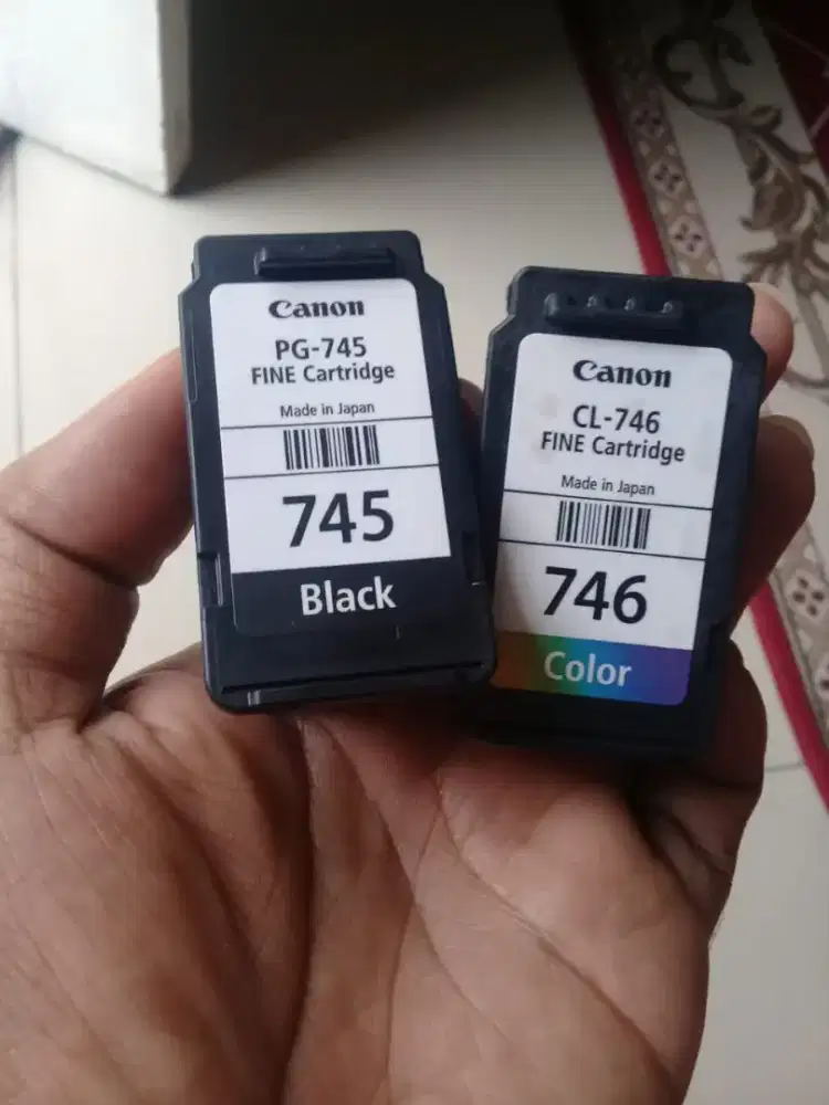 Di cari cartridge Canon PIXMA bekas tipe 745/746
