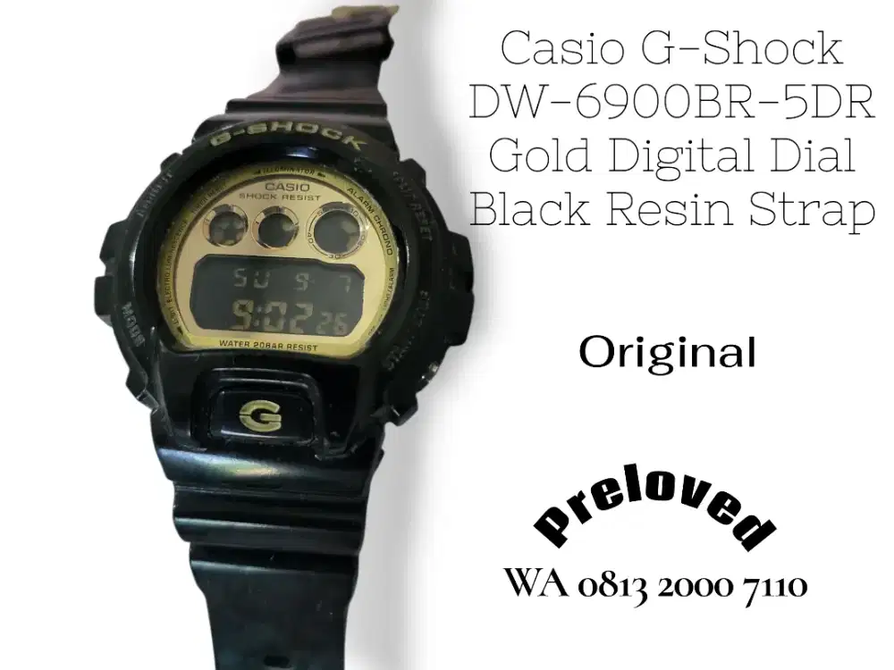 G-Shock Original DW-6900CB-1

Like new