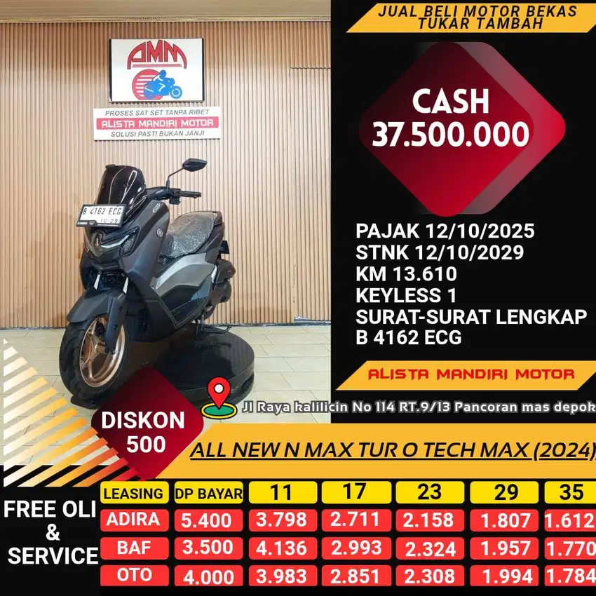 ALL NEW N MAX TURBO TECH MAX 2024,