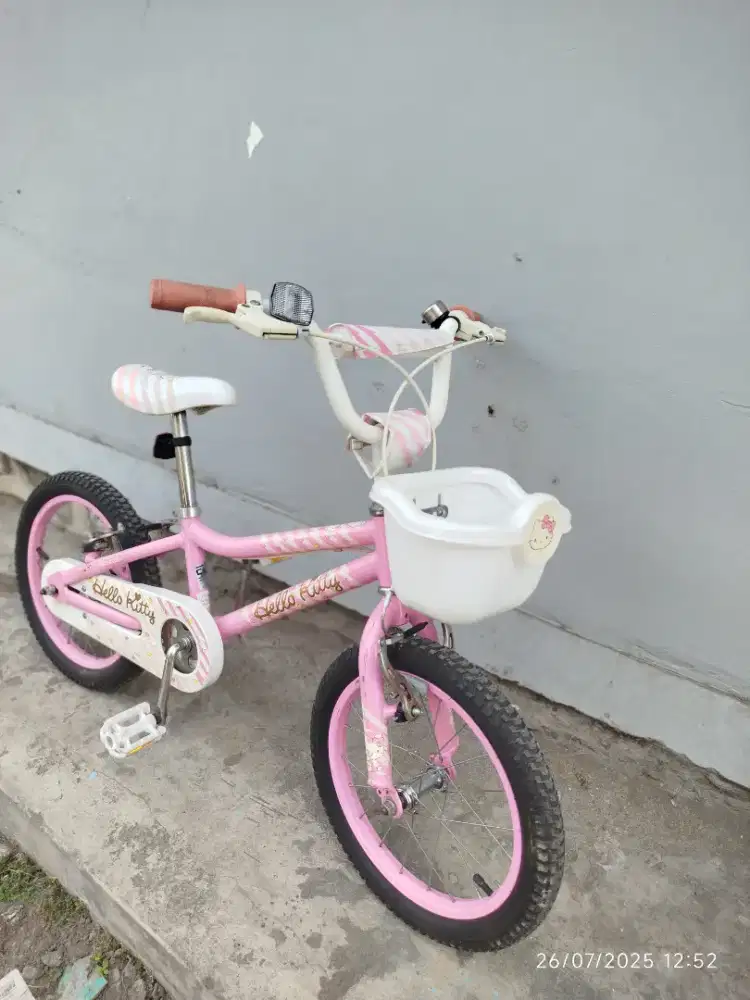 Sepeda anak polygon original uk 16 mulus siap pakai