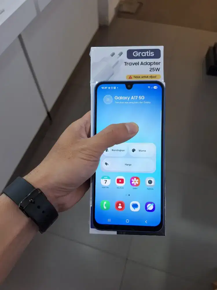 Samsung Galaxy A17 5G – RAM 8/256GB | Garansi Resmi + Charger 25W