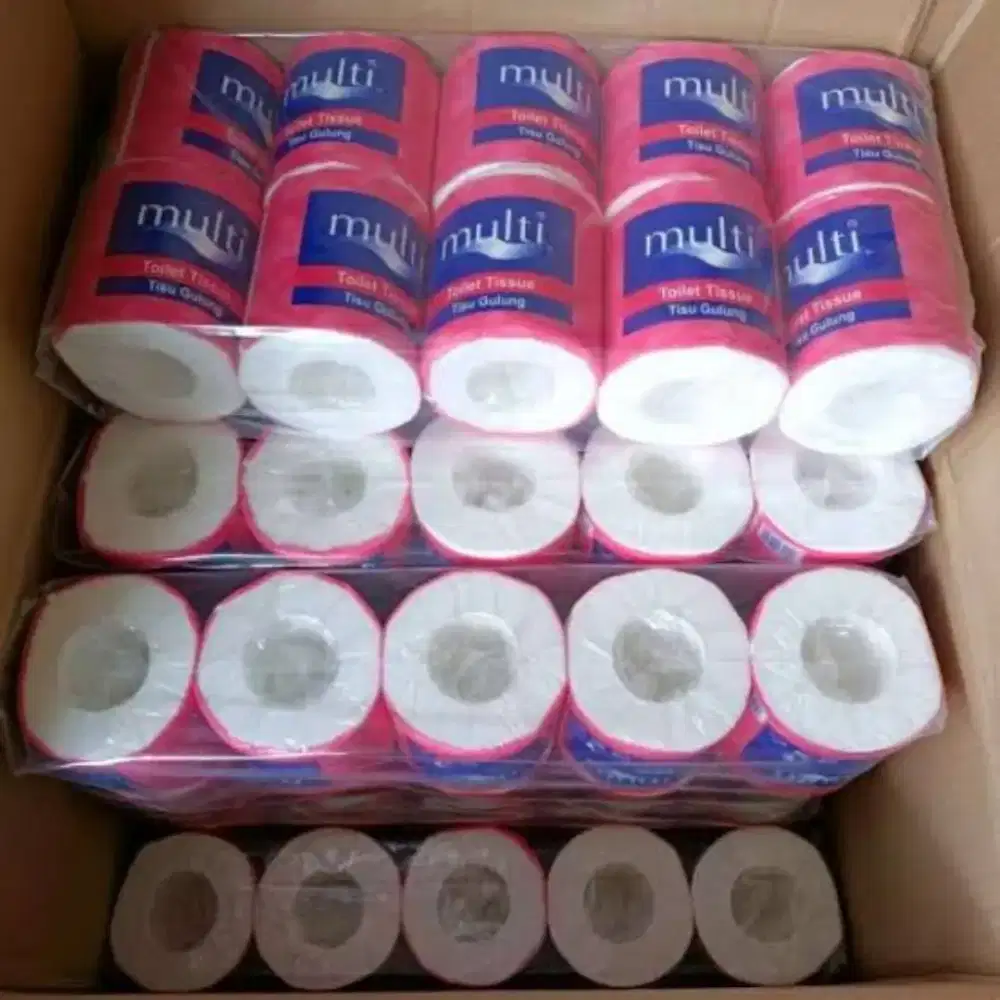 Jual tisu gulung toilet multi isi 10 pak