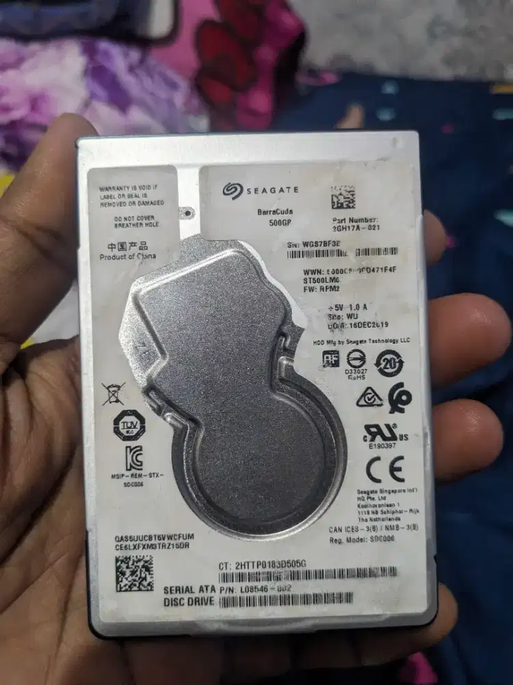 HDD toshiba & seagate 500gb