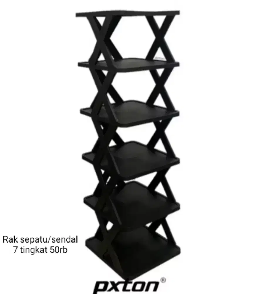 Rak sepatu/sendal 7 susun