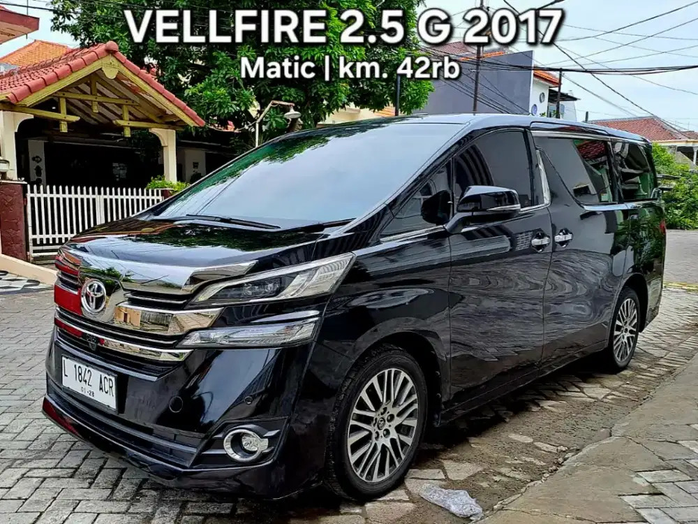 TOYOTA VELLFIRE 2.5 G ATPM 2017 AT