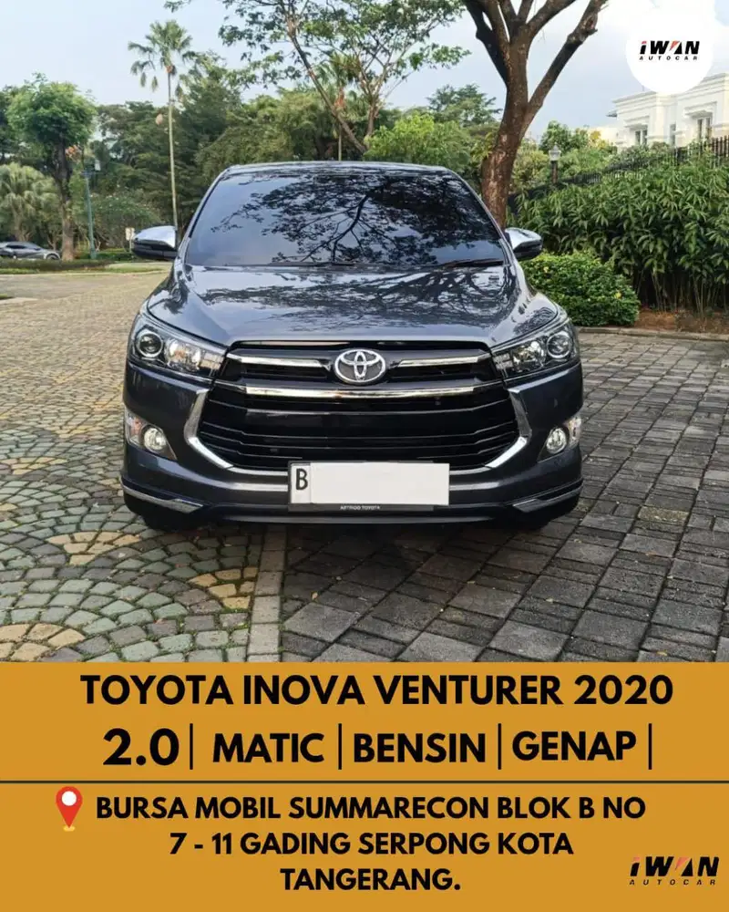 TOYOTA INNOVA VENTURER 2.0 MATIC 2020