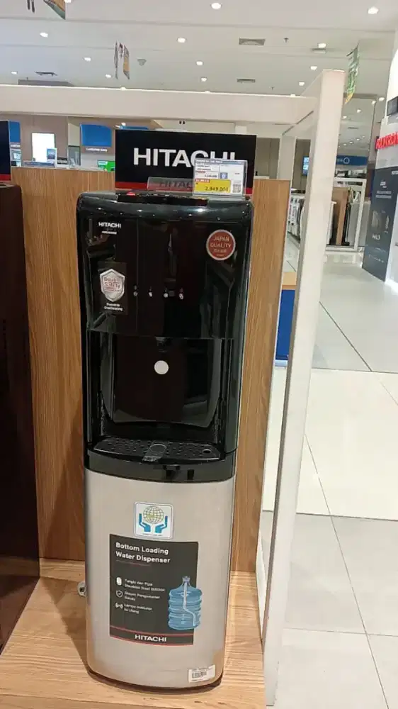 Kredit Dispenser Hitachi, cicilan hanya dengan KTP