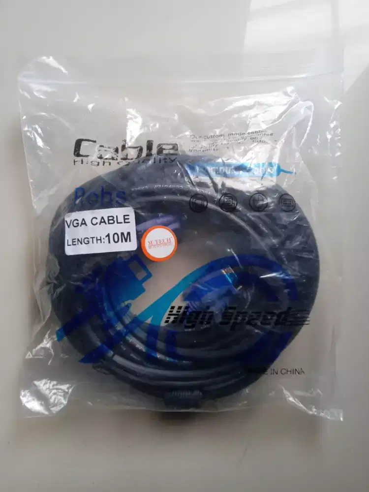 Kabel VGA M-Tech 10m (male to male)