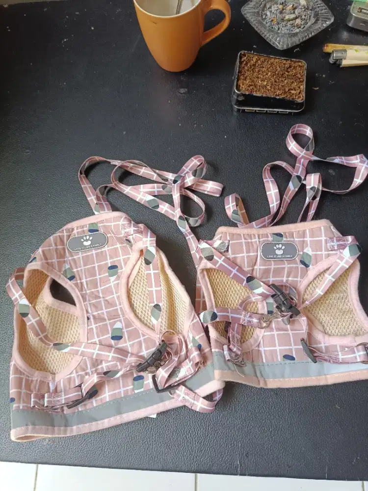 Harness kucing anjing tali tuntun kucing anjing