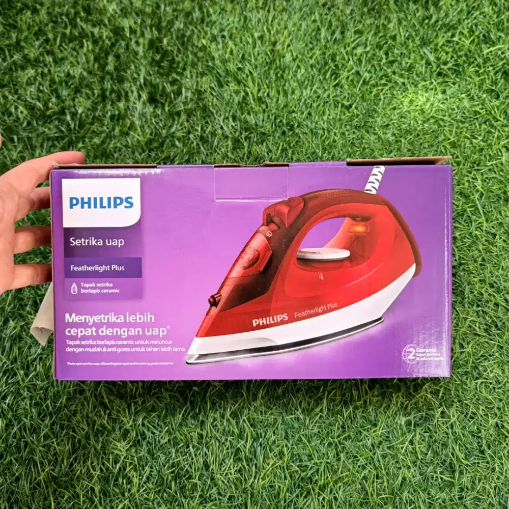 DIJUAL SETRIKA UAP PHILIPS BARU GRESS 100% MASIH GARANSI