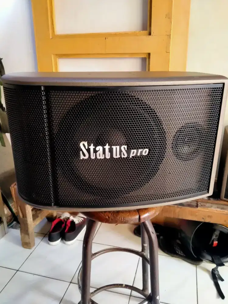 Speker karaoke plus subwoofer