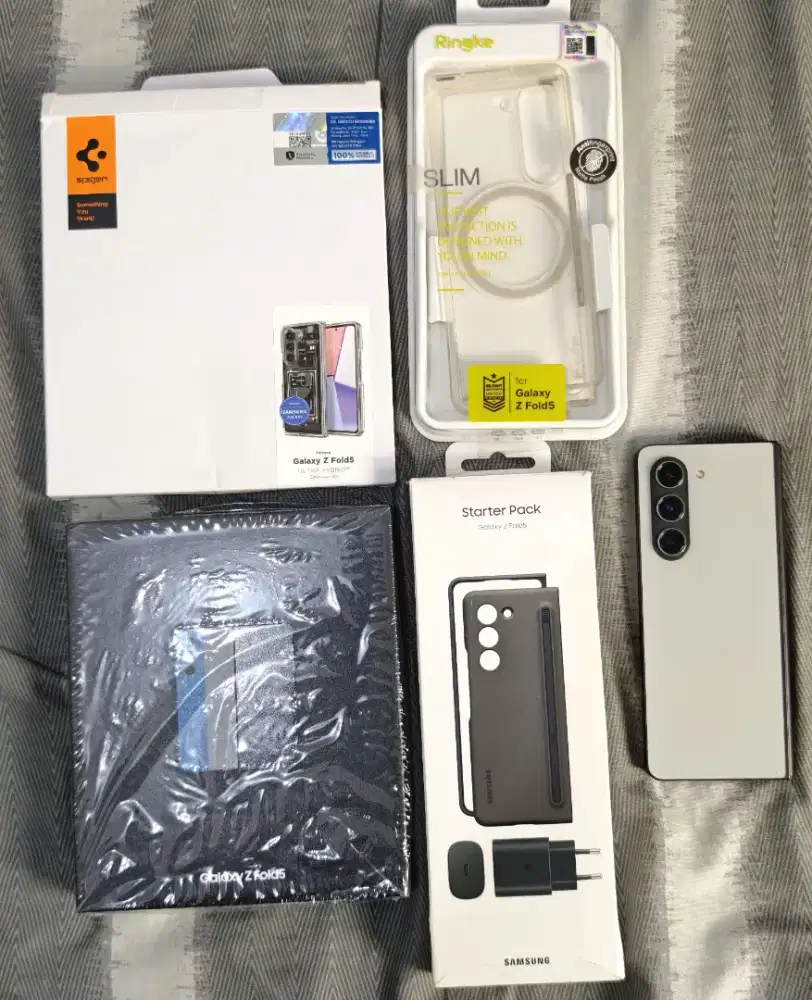 WTS Samsung fold 5 12/512gb banyak bonus case