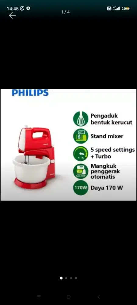 Stand Mixer Philips