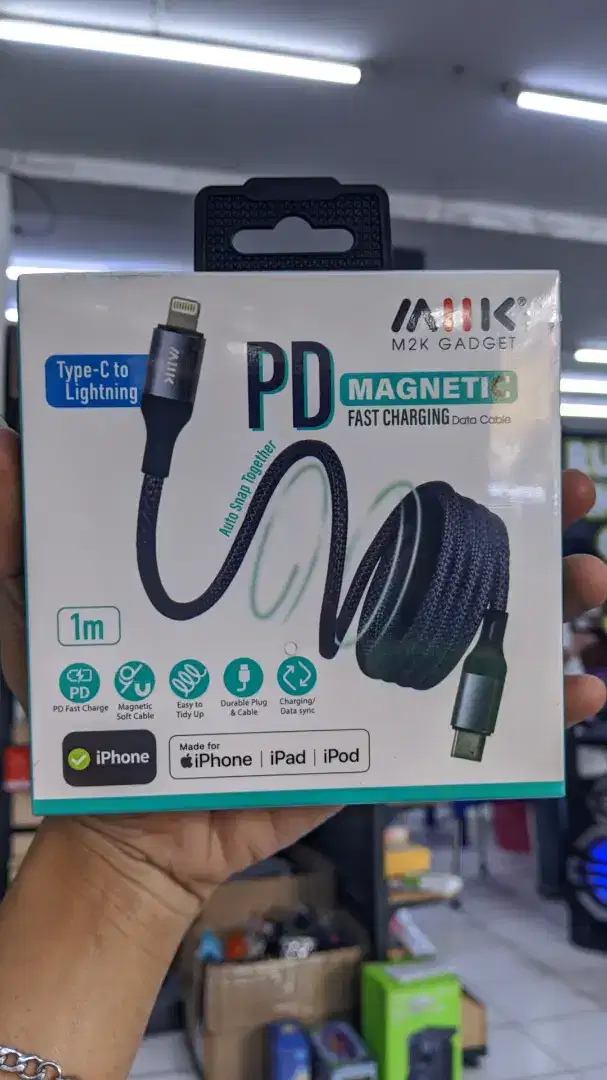KABEL DATA TYPE-C TO LIGHTING M2K-MCC27W