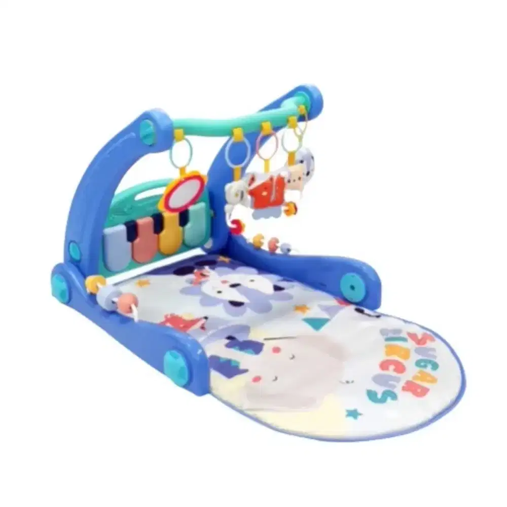 BARU Sugarbaby 2in1 Baby Walker & Playmat/Push Walker/Alat Bantu Jalan