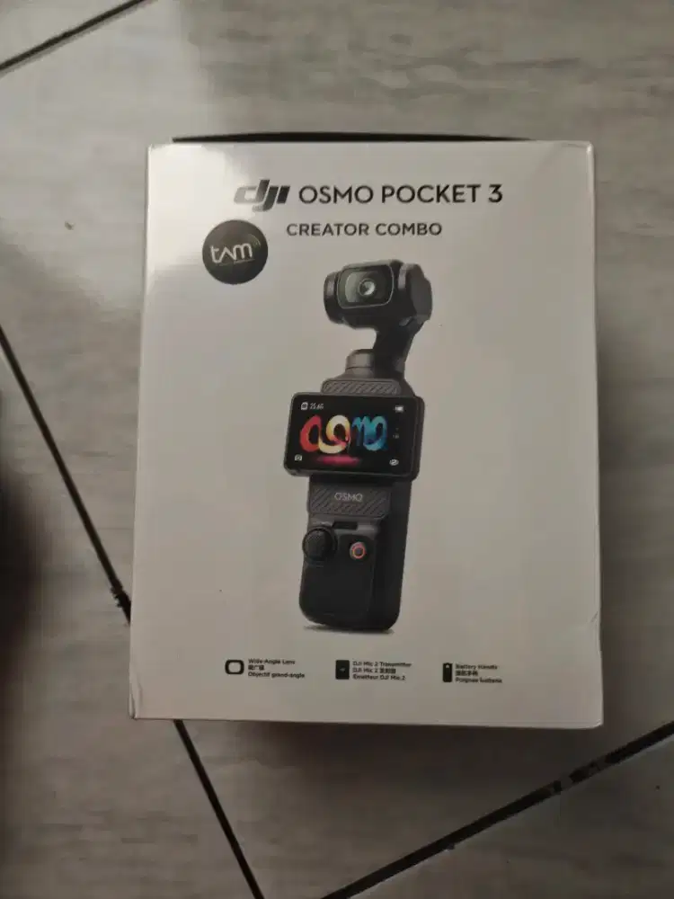 BNIB DJI Osmo Pocket 3 Combo Creator resmi
