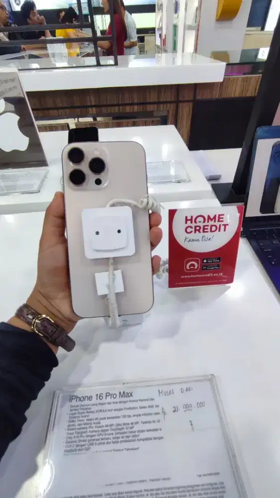 Cicilan iphone 16promax tenor hingga 24bulan