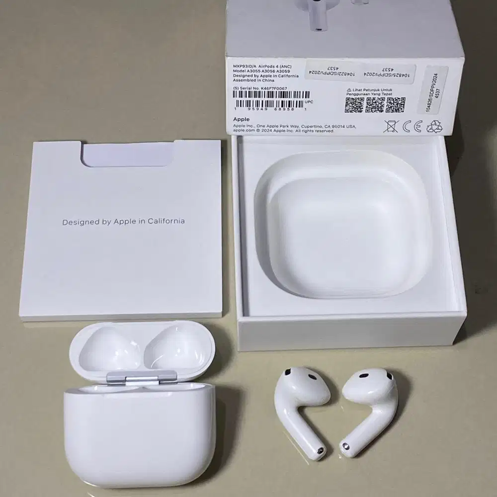 Airpods 4 (ANC) original ibox garansi panjang mulus