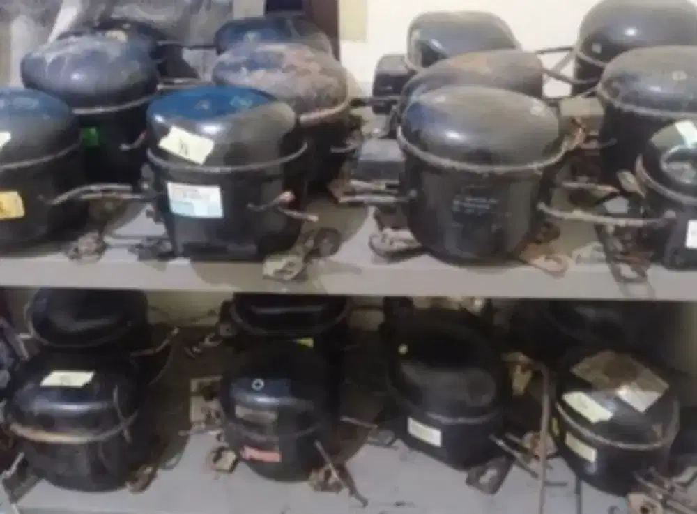 Mesin Kompresor Buat Kulkas 2pintu/Freezer box/Showcase,Berikut Pasang