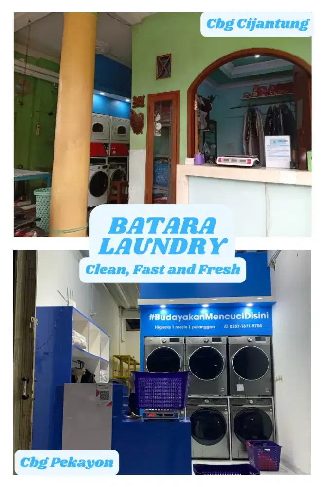 Lowongan Kerja Batara Laundry Cijantungtung asar Rebo Jakarta Timur