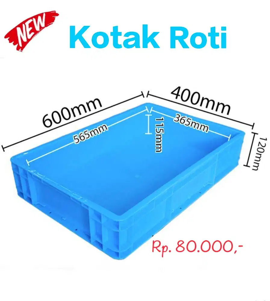 Keranjang plastik serbaguna baru