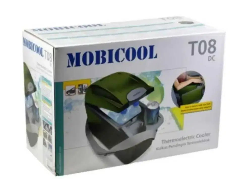 Kulkas Mobil Mobicool Box Pendingin & Penghangat Portabel (WarnaHijau)