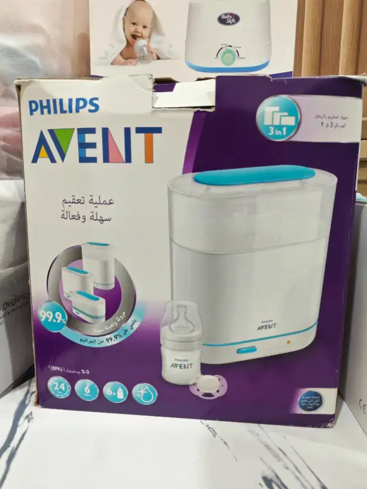 Philips avent steamer botol baby