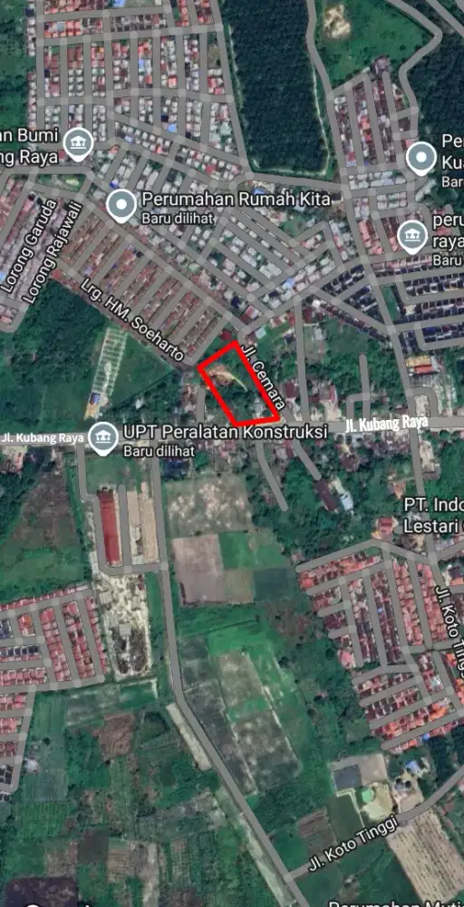 Di Jual Tanah di Tepi Jalan