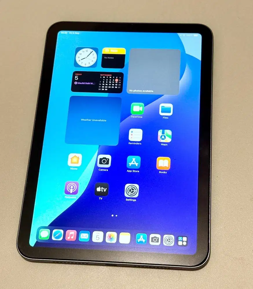 iPad Mini 6, 64 GB, Warna Violet, WIFI Only