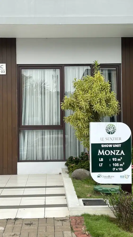 Siap Huni Rumah Citra Raya Cikupa - Cluster Le Sentier Tipe Monza