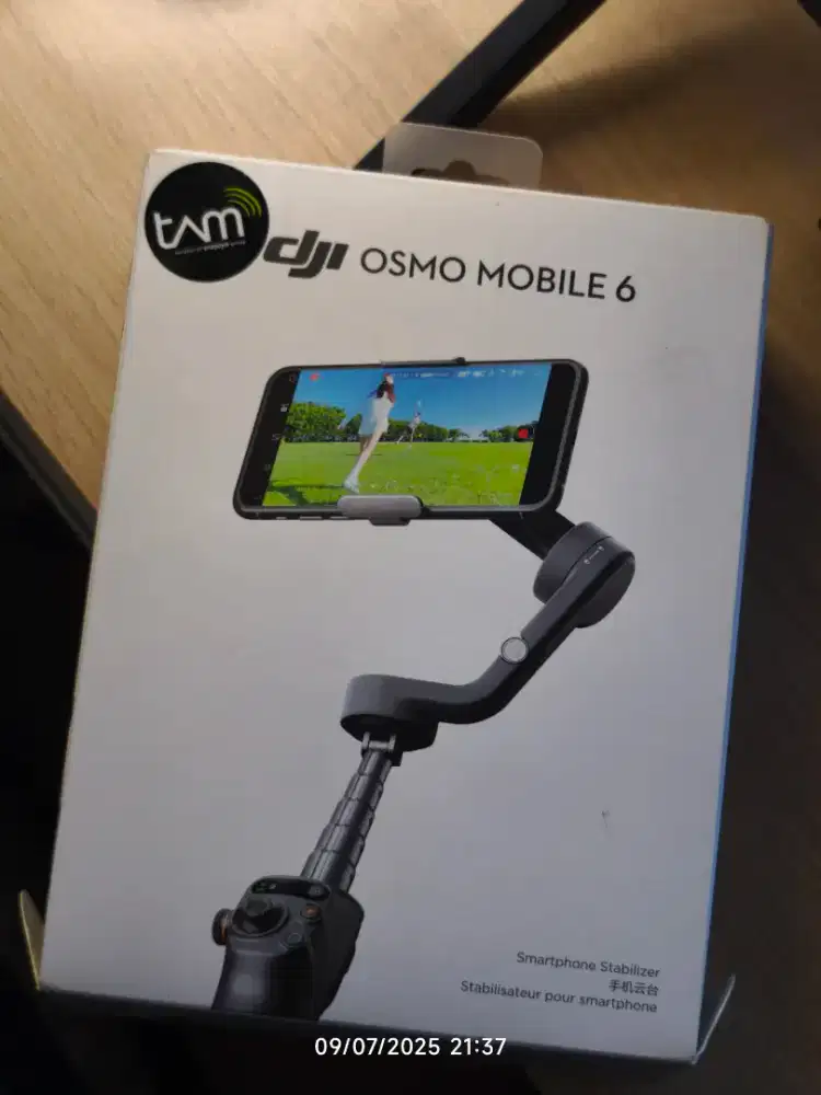 Dji Osmo Mobile 6 Gimbal Lipat Tongsis Original TAM