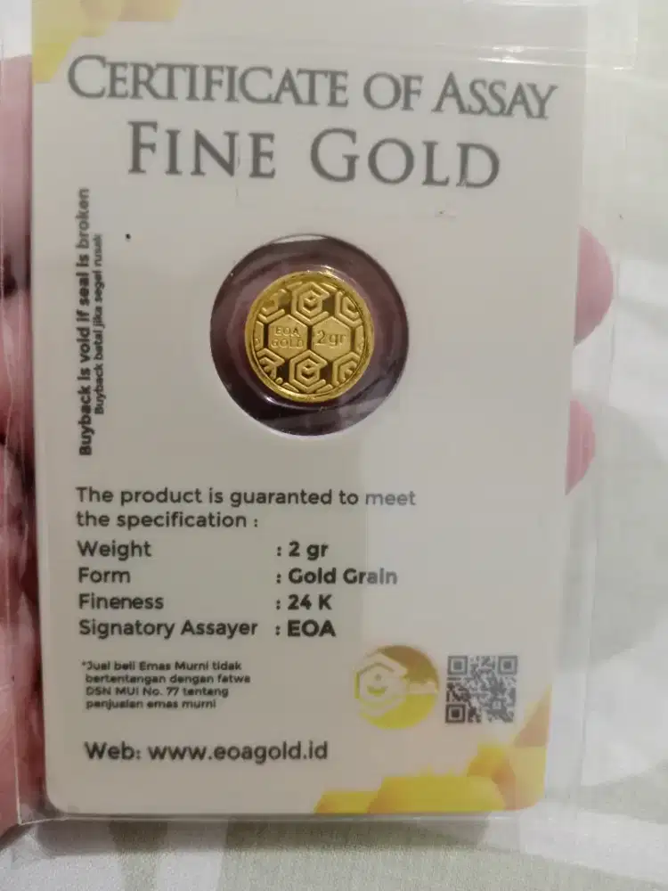 Emas LM 24k ( Murni)