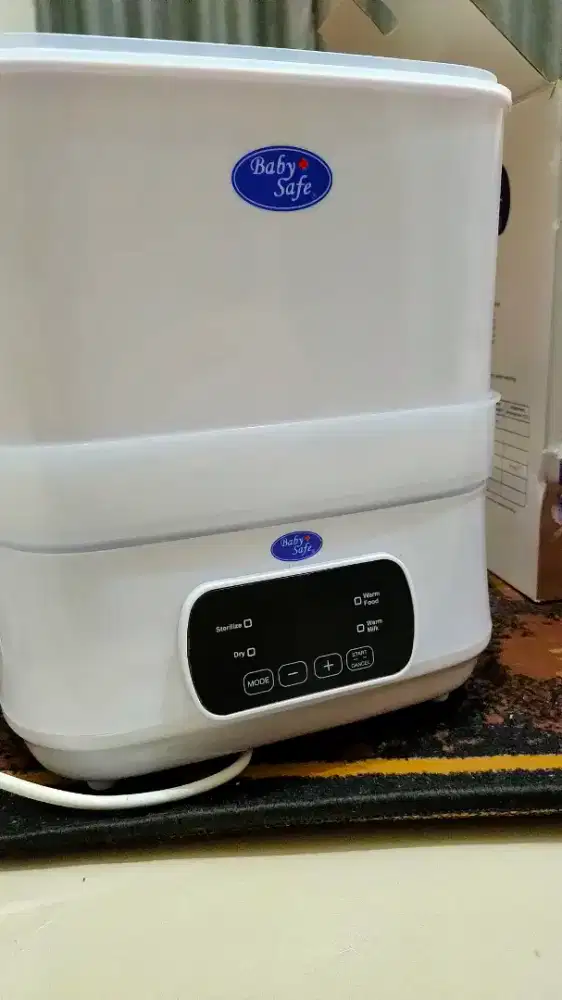 Dijual steamer/sterilizer botol susu bayi merk baby safe original