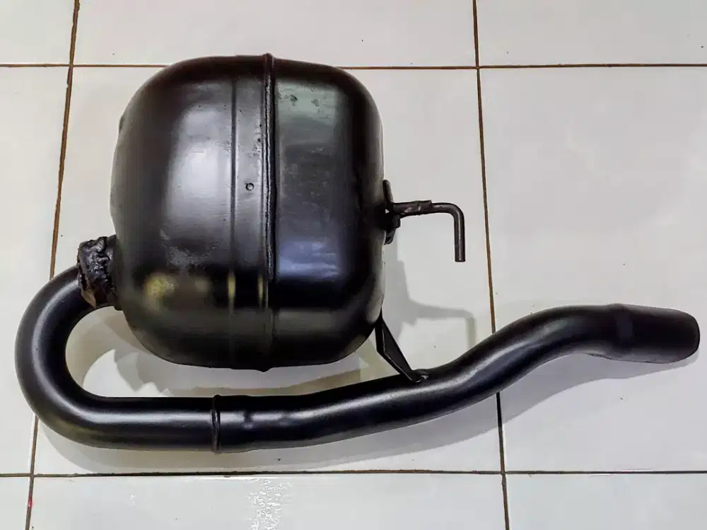 Mufler original standar ex copotan Yaris lele TRD