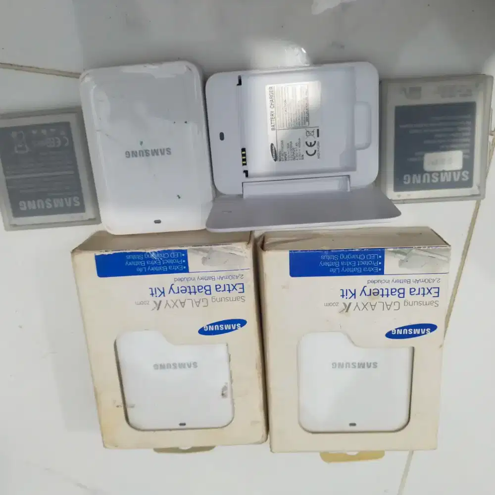 DESTOP CHARGER + BATERAI SAMSUNG GALAXY CAMERA ZOOM 4 ORIGINAL