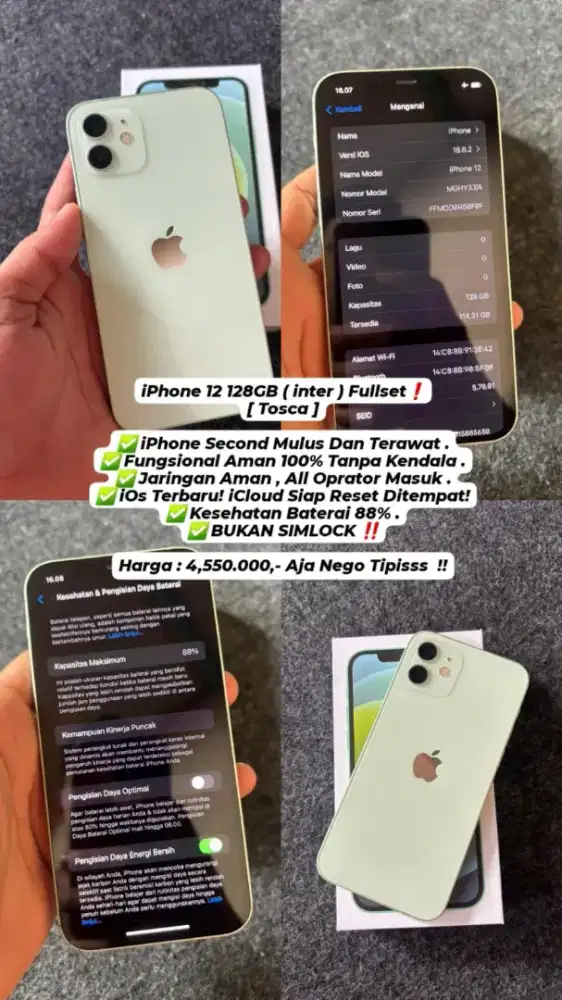 Iphone 12 128Gb All Operator