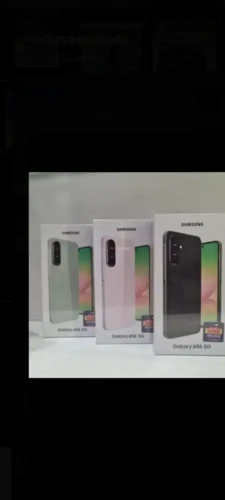 Samsung galaxy A56 ram 12gb 5G dan8/256 resmi