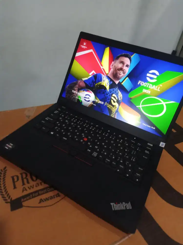 Edisi BU! Thinkpad Ryzen 5 super slim siap Gaming Murah jual cepat