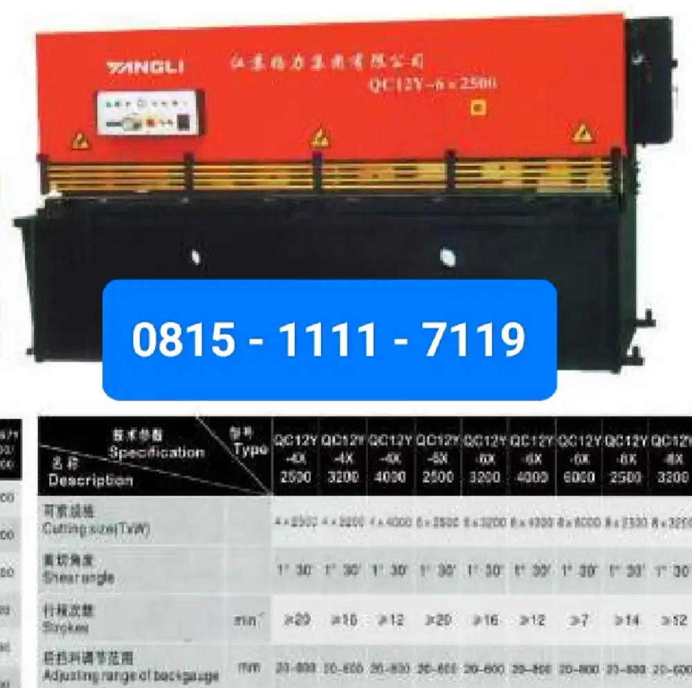 MESIN SHEARING BENDING