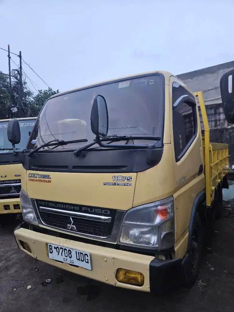 Mitsubishi colt diesel ps 110 engkel 4 roda bak besi cargo thn 2020