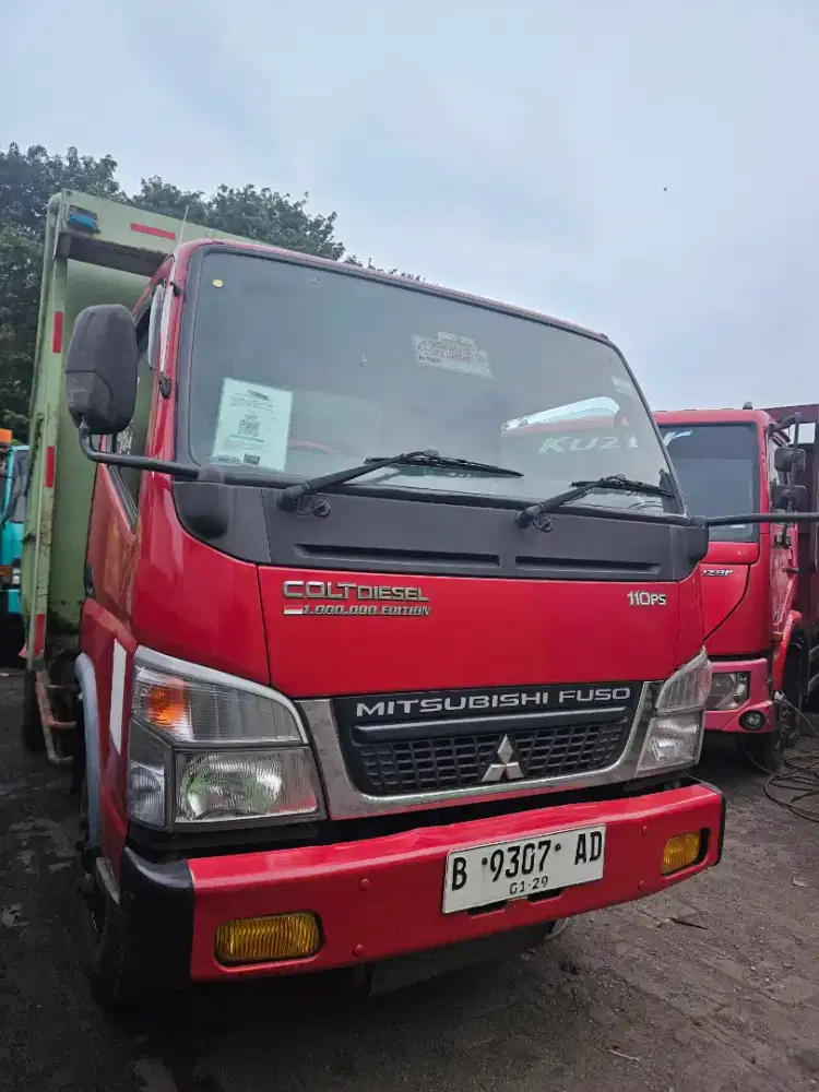 Mitsubishi colt diesel ban 6 dobel bak besi thn 2018