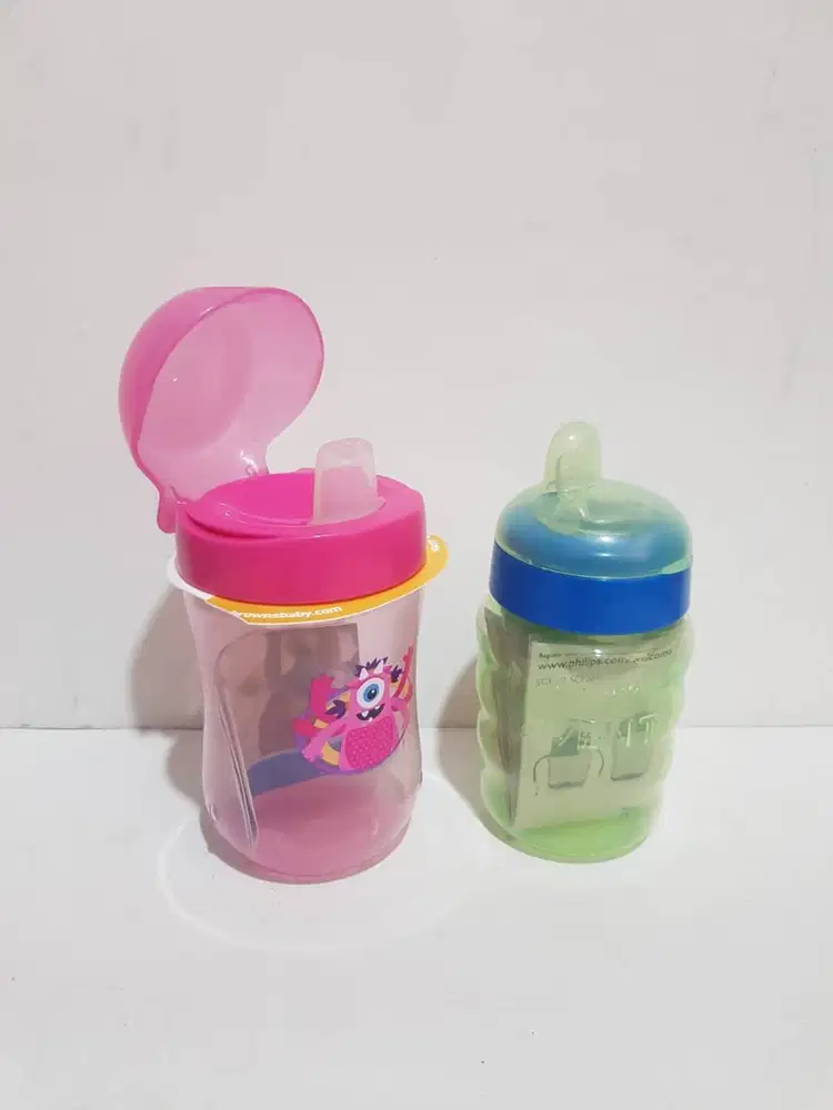 Dr.Brown's Soft Spout Toddler Cup and avent philips training cup 270ml