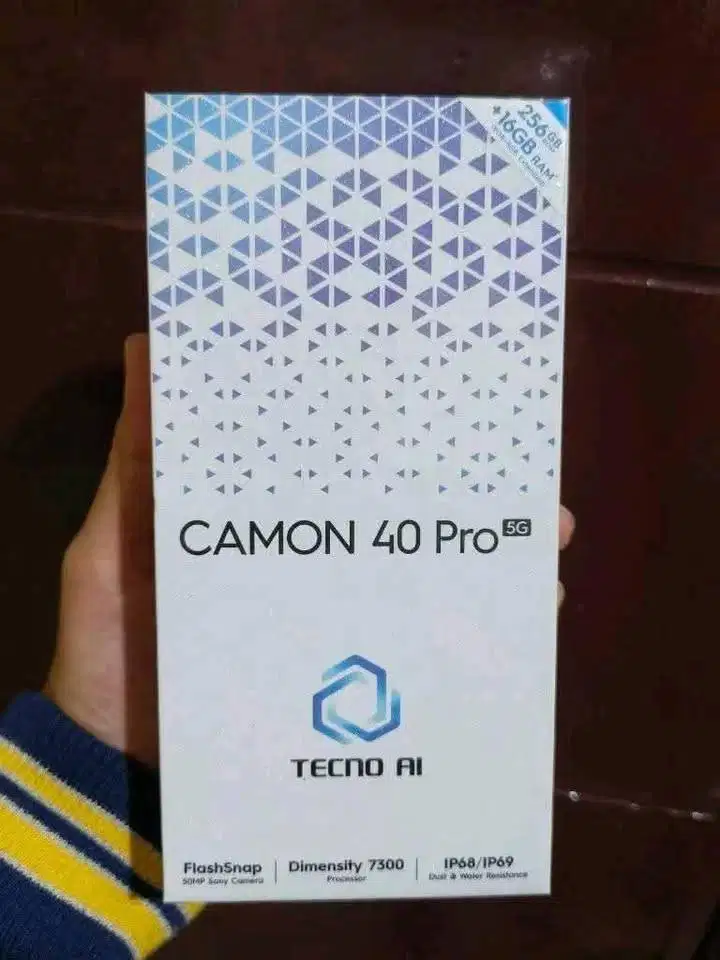 [Segel BNiB] Tecno Camon 40 Pro 5G 8/256GB - Baru Garansi RESMI