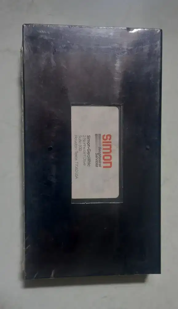 Tape SIMON Geophysical Services, Simon Geolithic , Houston Texas USA,