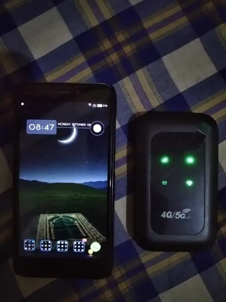 Redmi 4x 4/64 dan mobile wifi