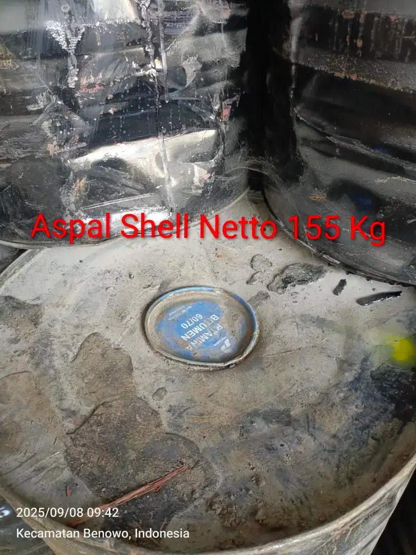 Distributor Aspal Shell original netto 155 kg