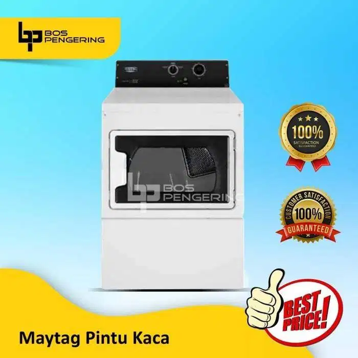 Mesin Pengering Maytag 15 KG MWTGW0 Pintu Kaca